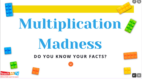 Multiplication Madness activity