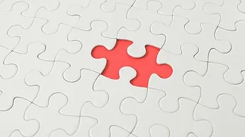A missing puzzle piece in a puzzle